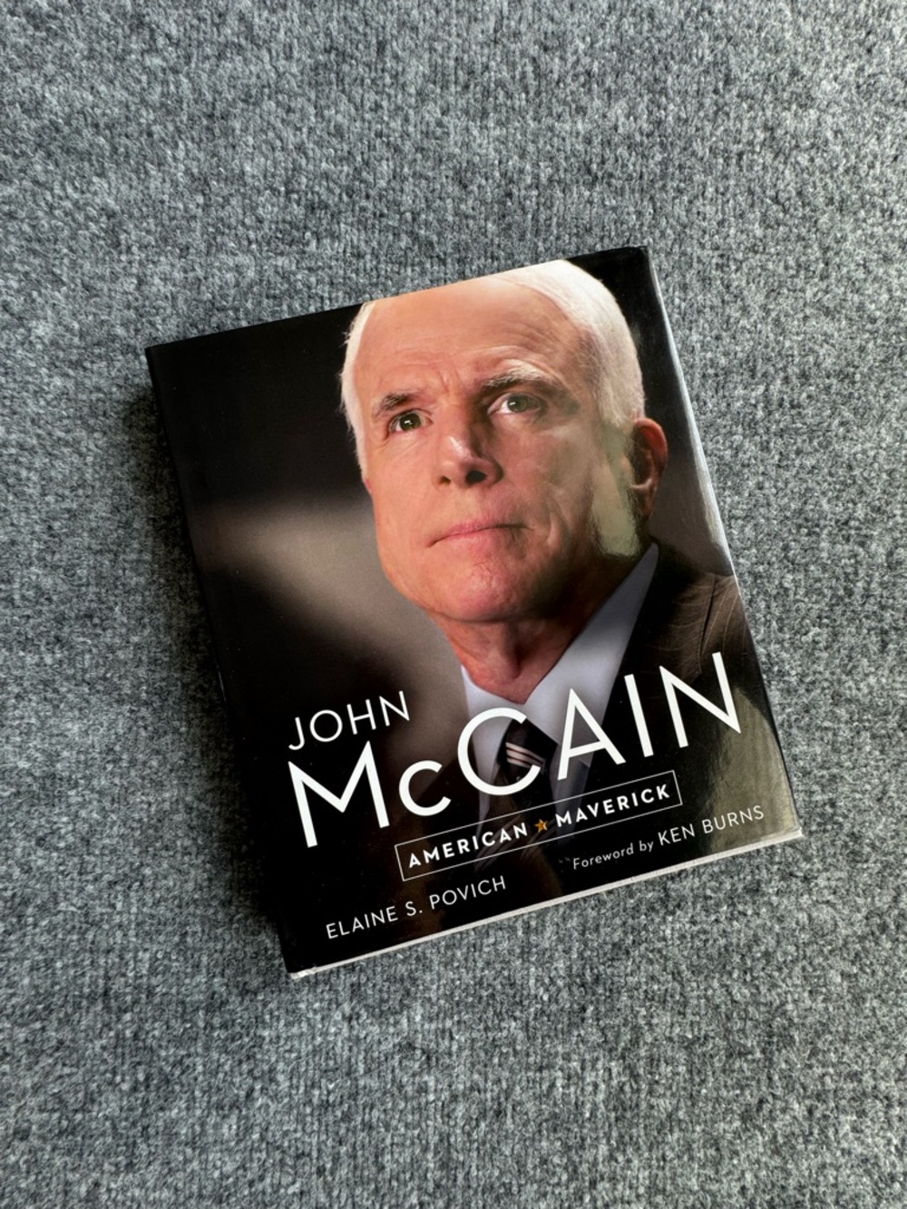 John McCain Hardcover Large Coffee Table Book Like NEW